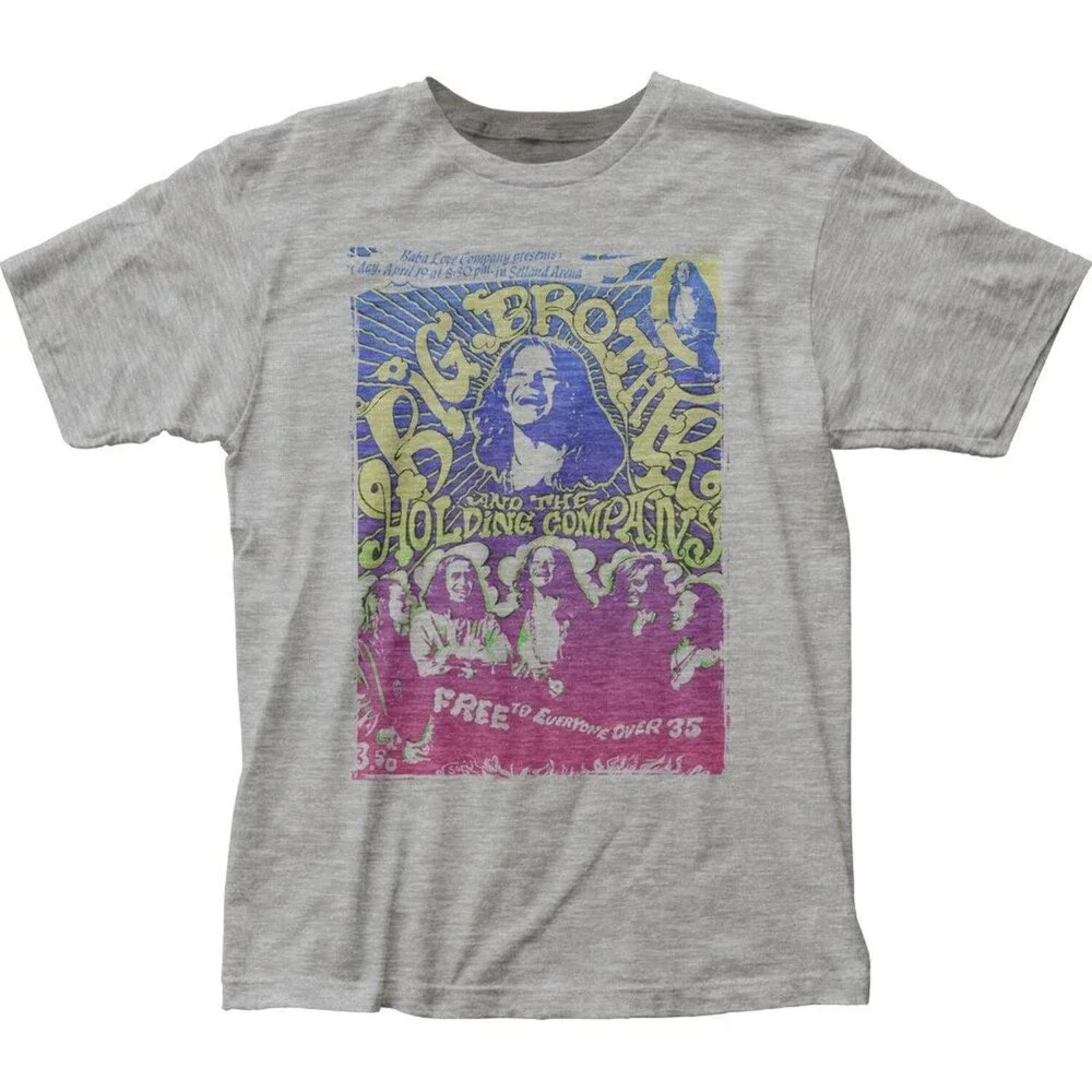 Men's Big Brother And The Holding Company Vintage Handbill T-shirt Size Small